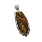Blue Tigers Eye Owl Pendants