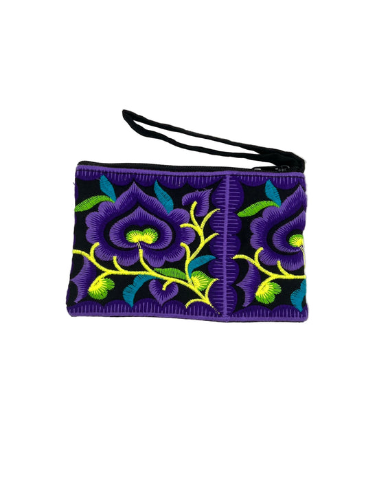 Embroidered Coin Purse