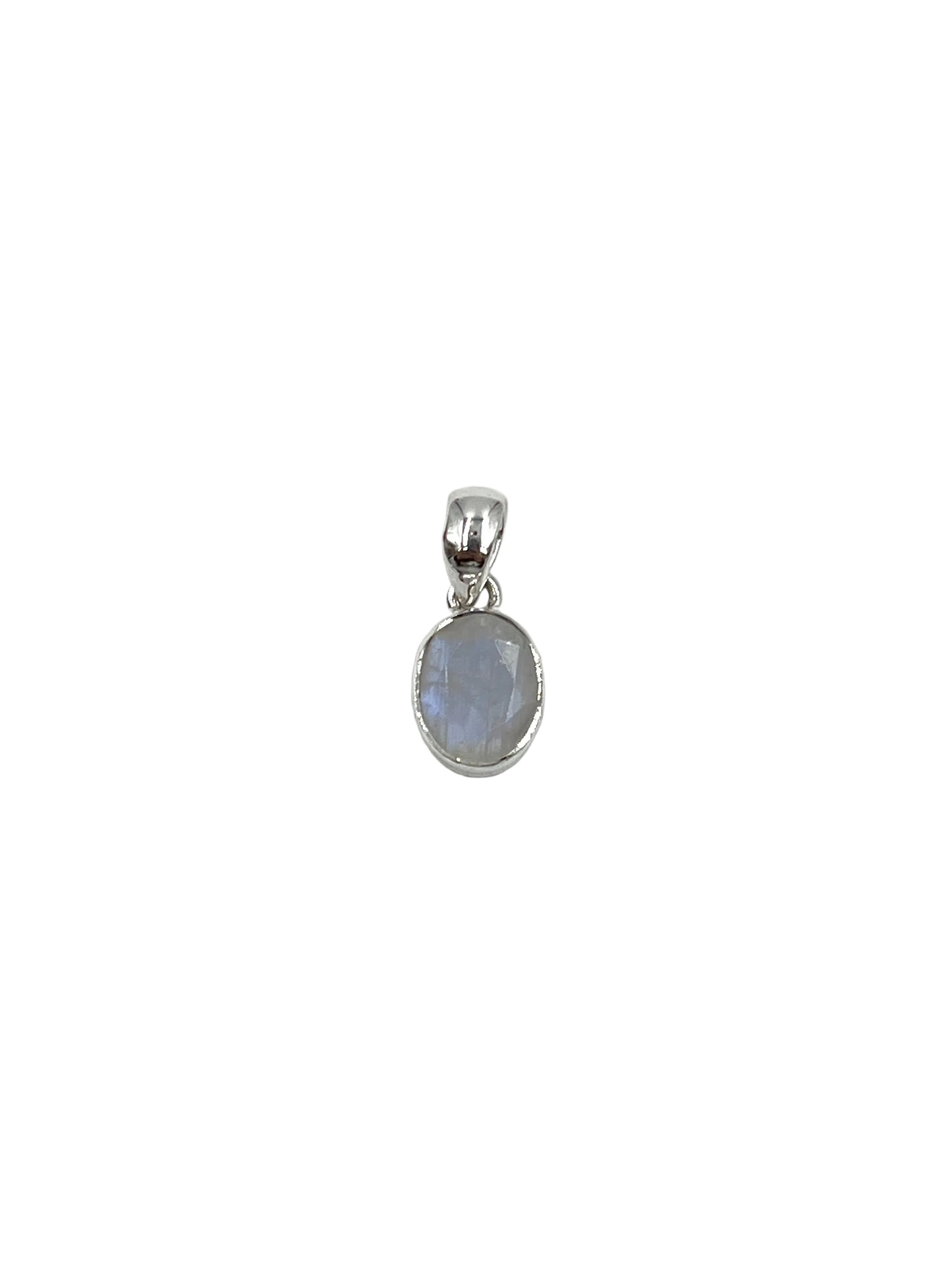 Faceted Moonstone Pendants