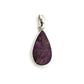 Raw Purpurite Teardrop Pendants
