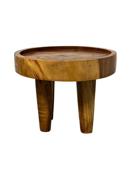 Small Teakwood Serving Table