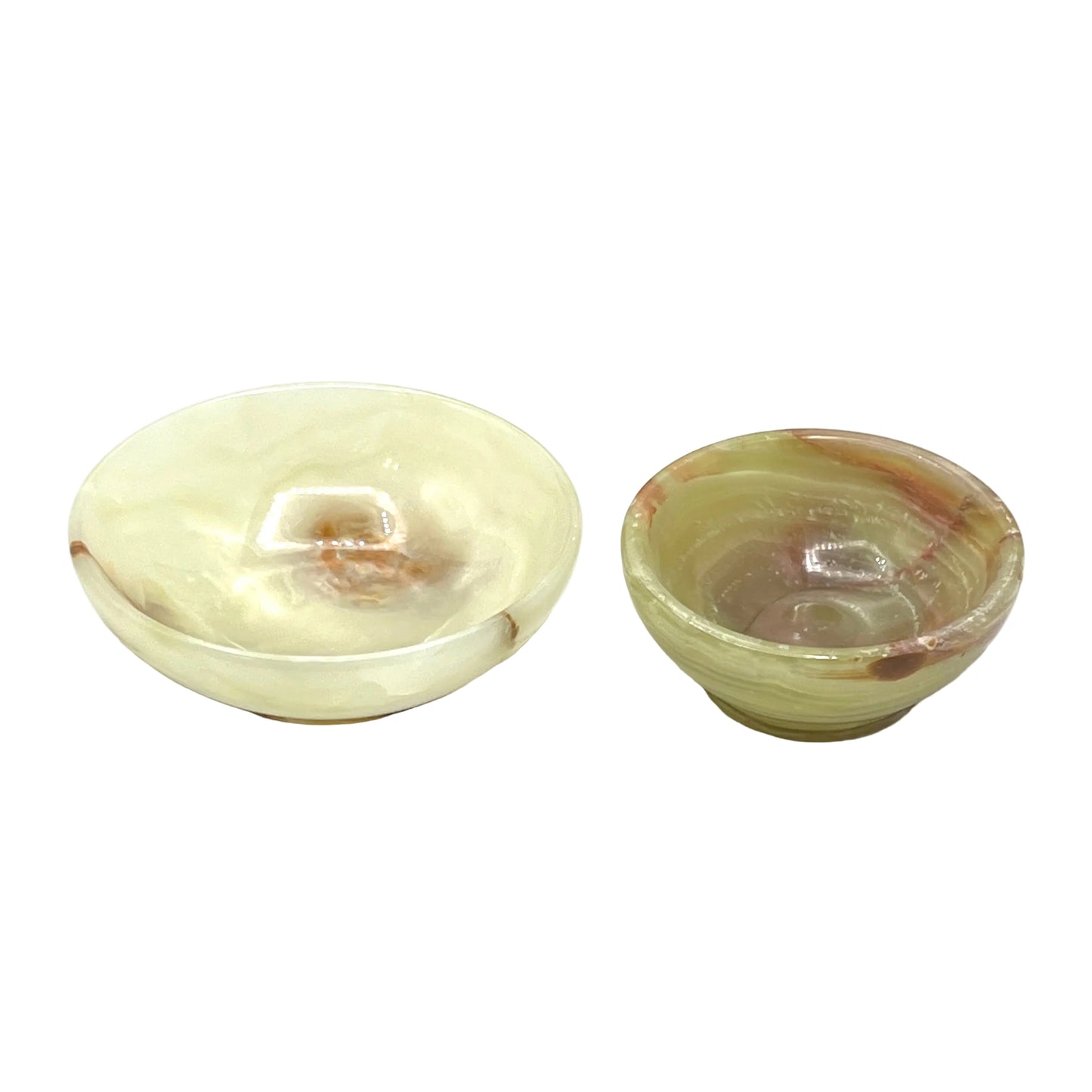 Carved Onyx Offering Bowls