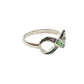 Sterling Silver Shell Infinity Rings