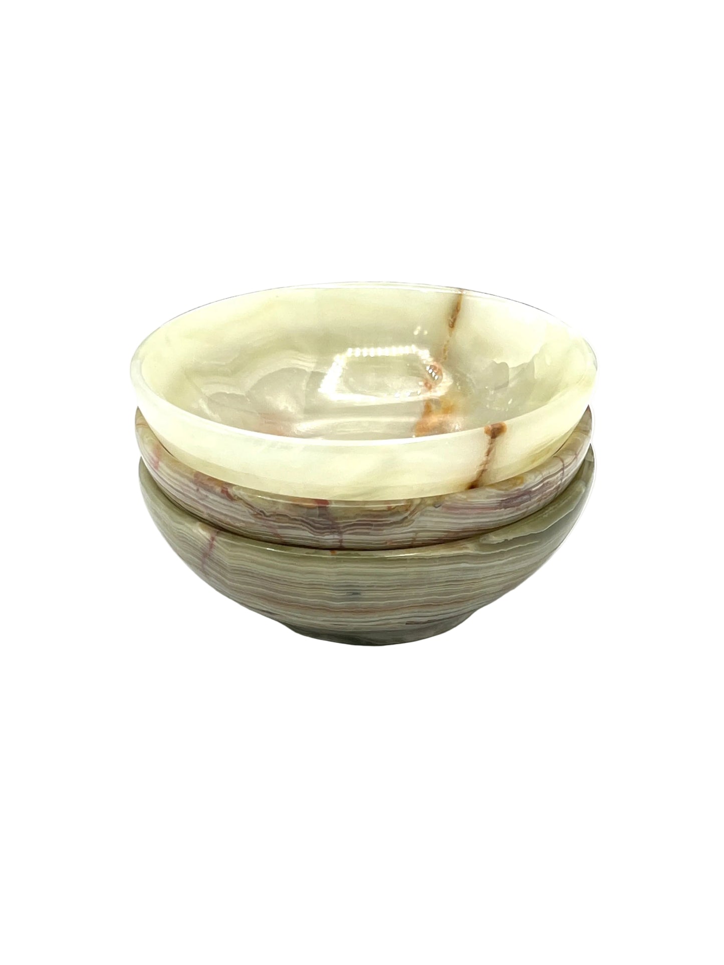 Carved Onyx Offering Bowls