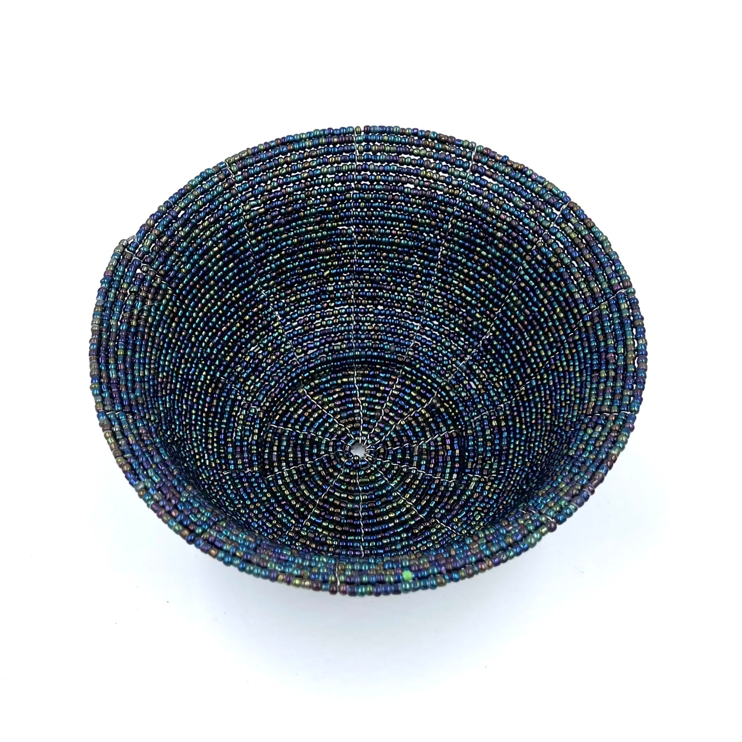 Small Bali Beaded Baskets