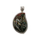 Fancy Jasper Moonface Pendant