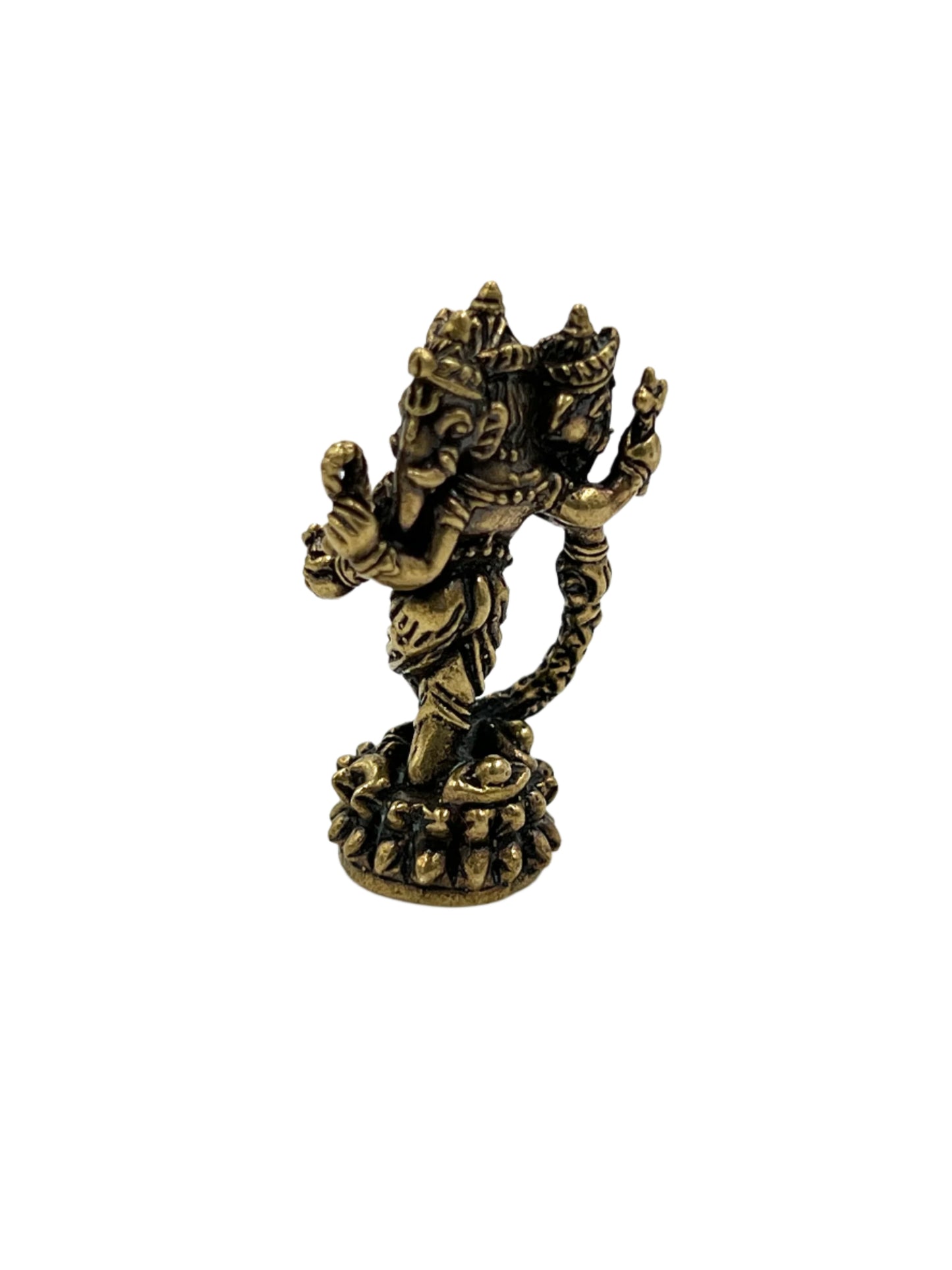 Mini Ganesh Brass Statues