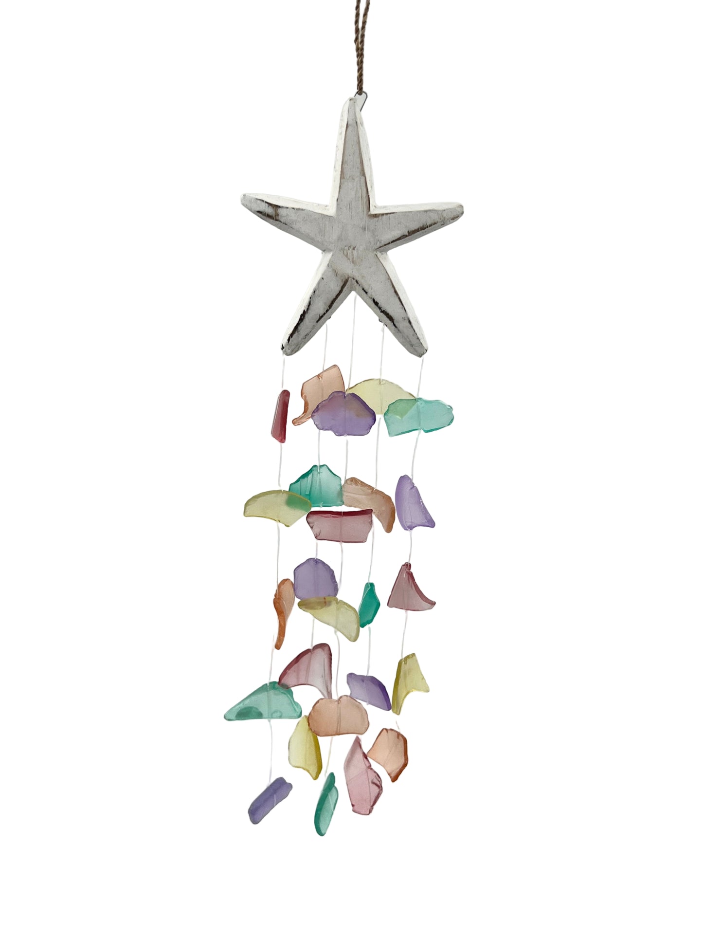 Driftwood Rainbow Wind Chime