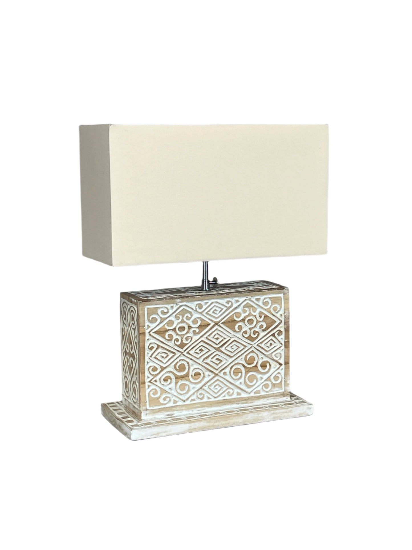 Albesia Rectangle Table Lamp