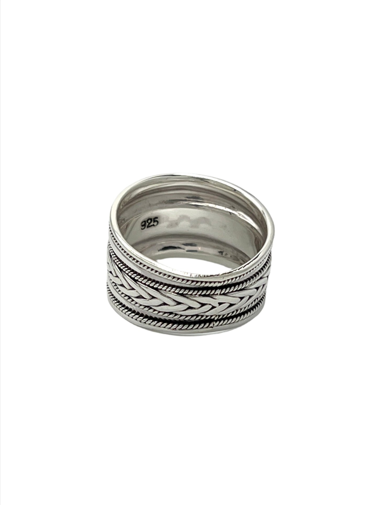 Sterling Silver Braided Ring