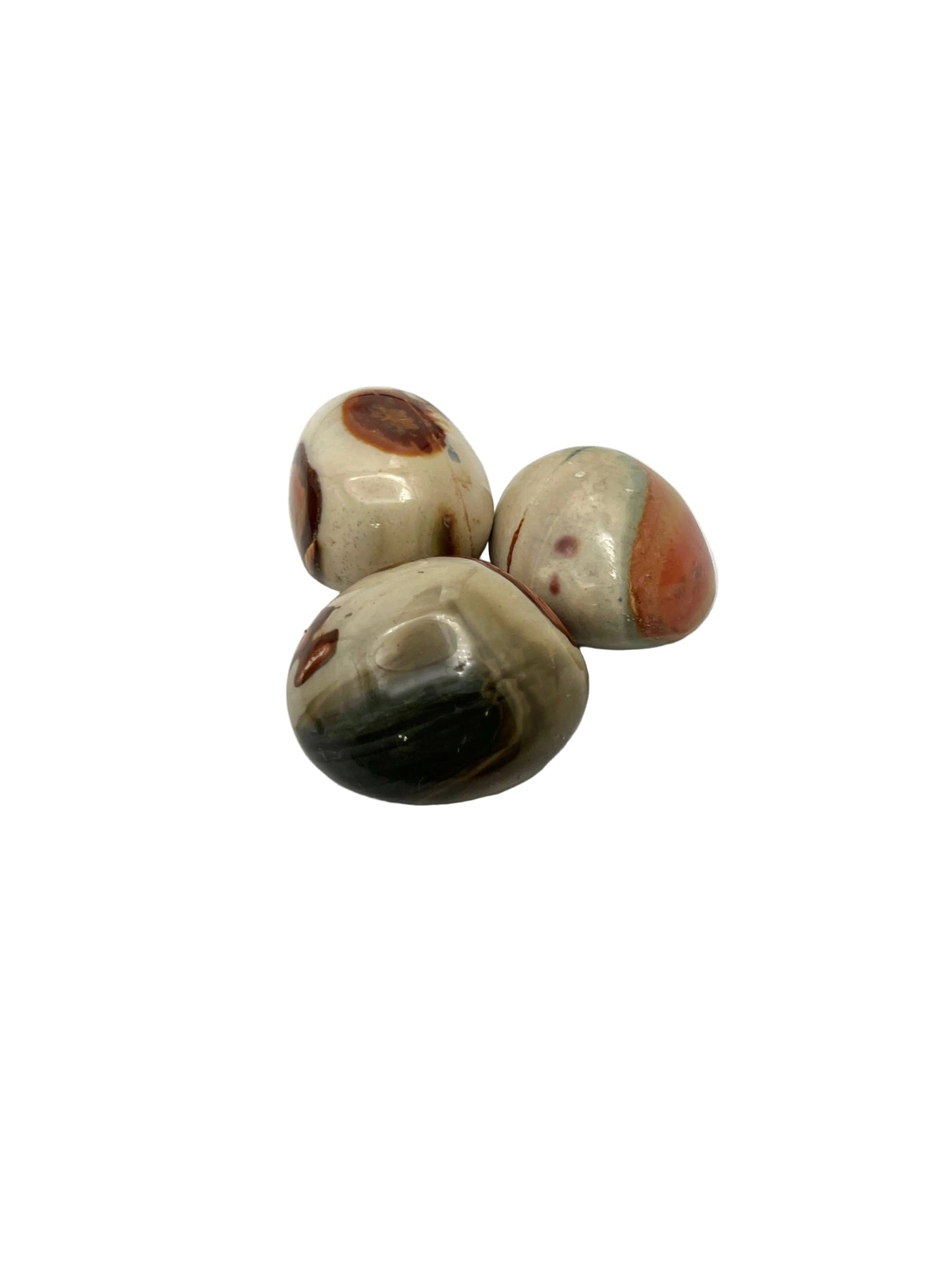 Polychrome Jasper Palmstones