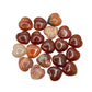 Fire Agate Hearts