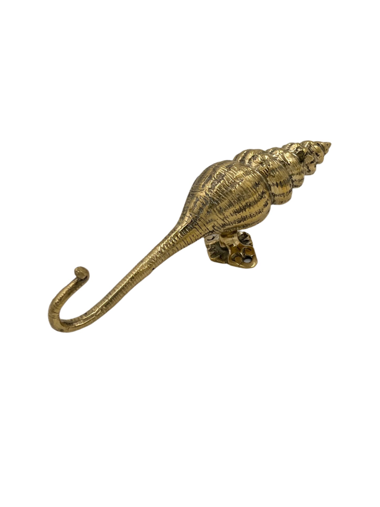 Bronze Spiral Shell Wall Hook