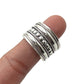 Sterling Silver Bali Beaded Ring