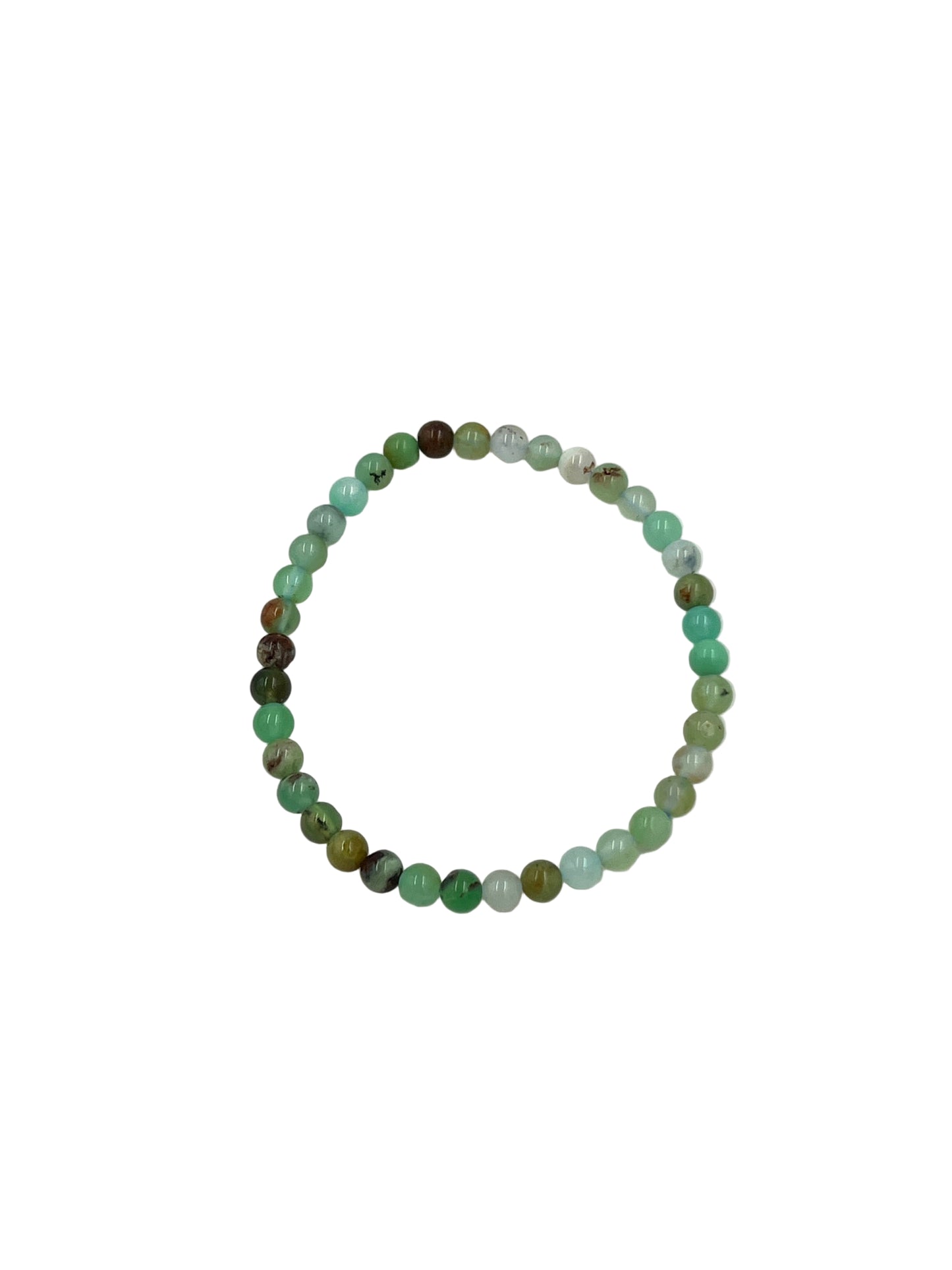 Chrysoprase Beaded Bracelet