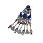 Silver Scarab Dangle Pendants