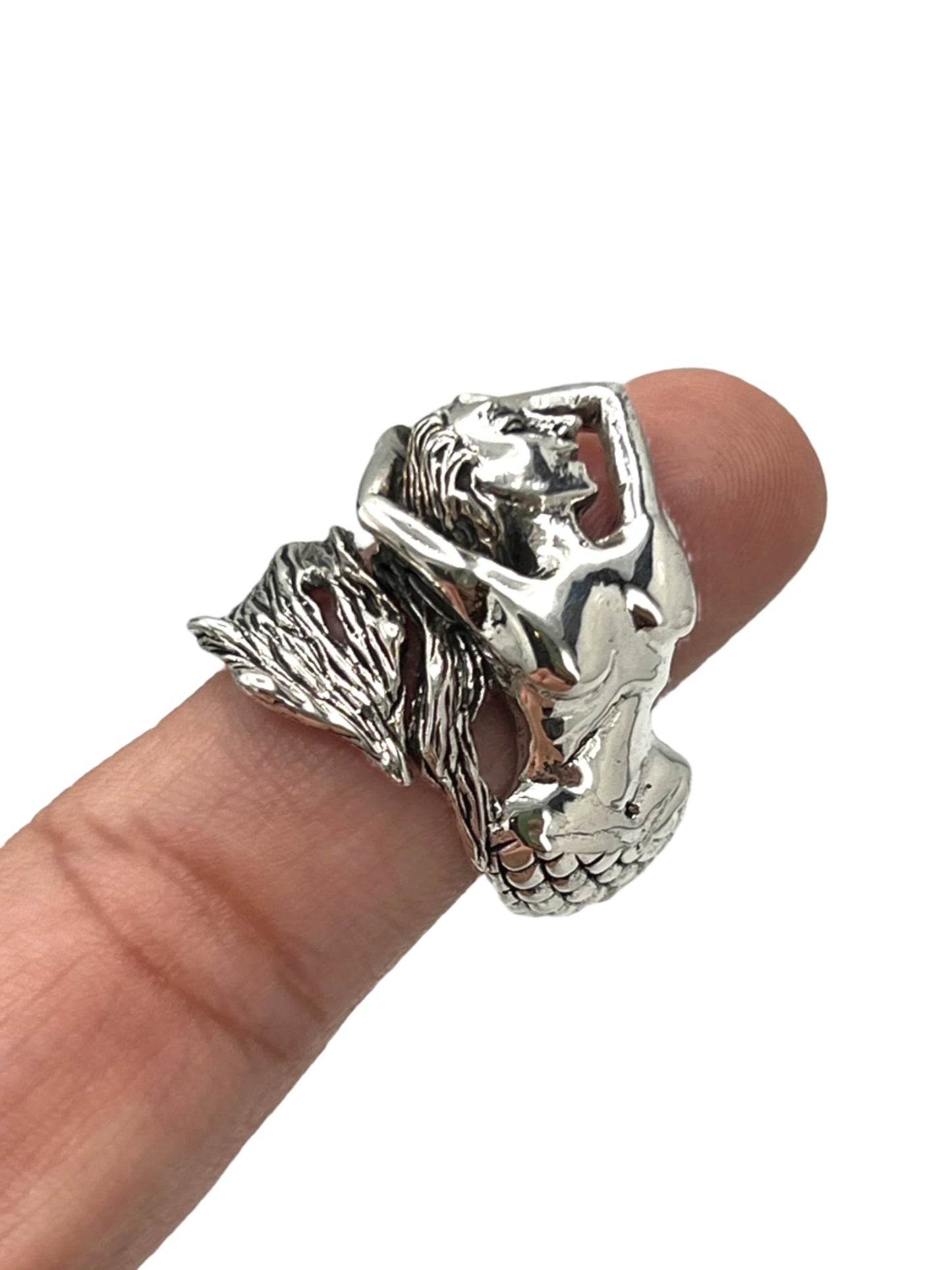 Sterling Silver Mermaid Ring