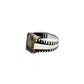 Silver Zultanite Faceted Ring