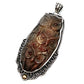 Brecciated Jasper Owl Pendants