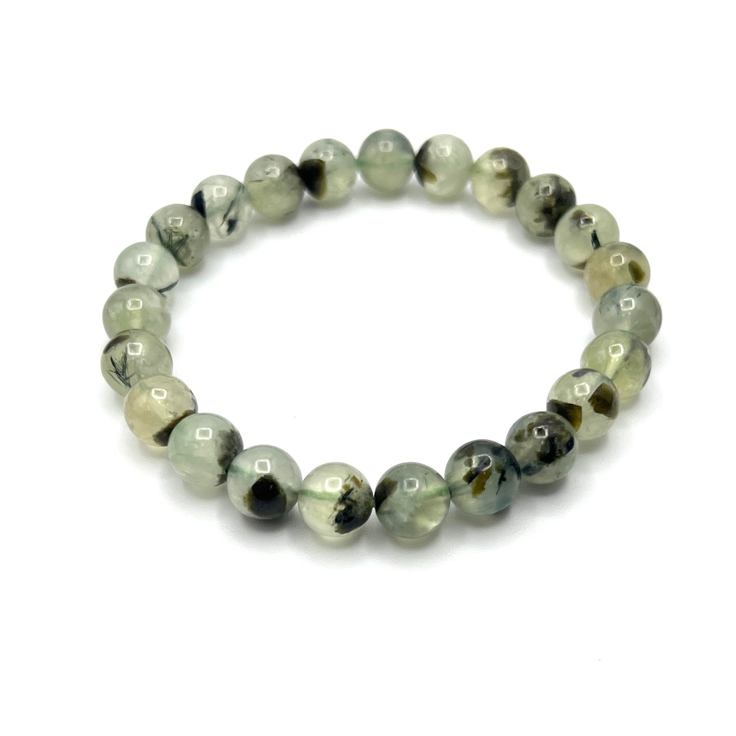 Prehnite & Epidote Stretchy Bracelets