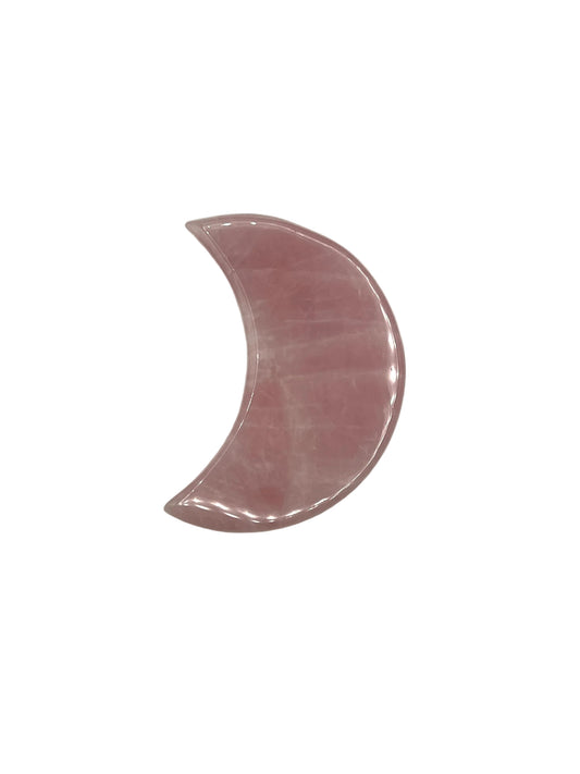 Rose Quartz Crescent Moon