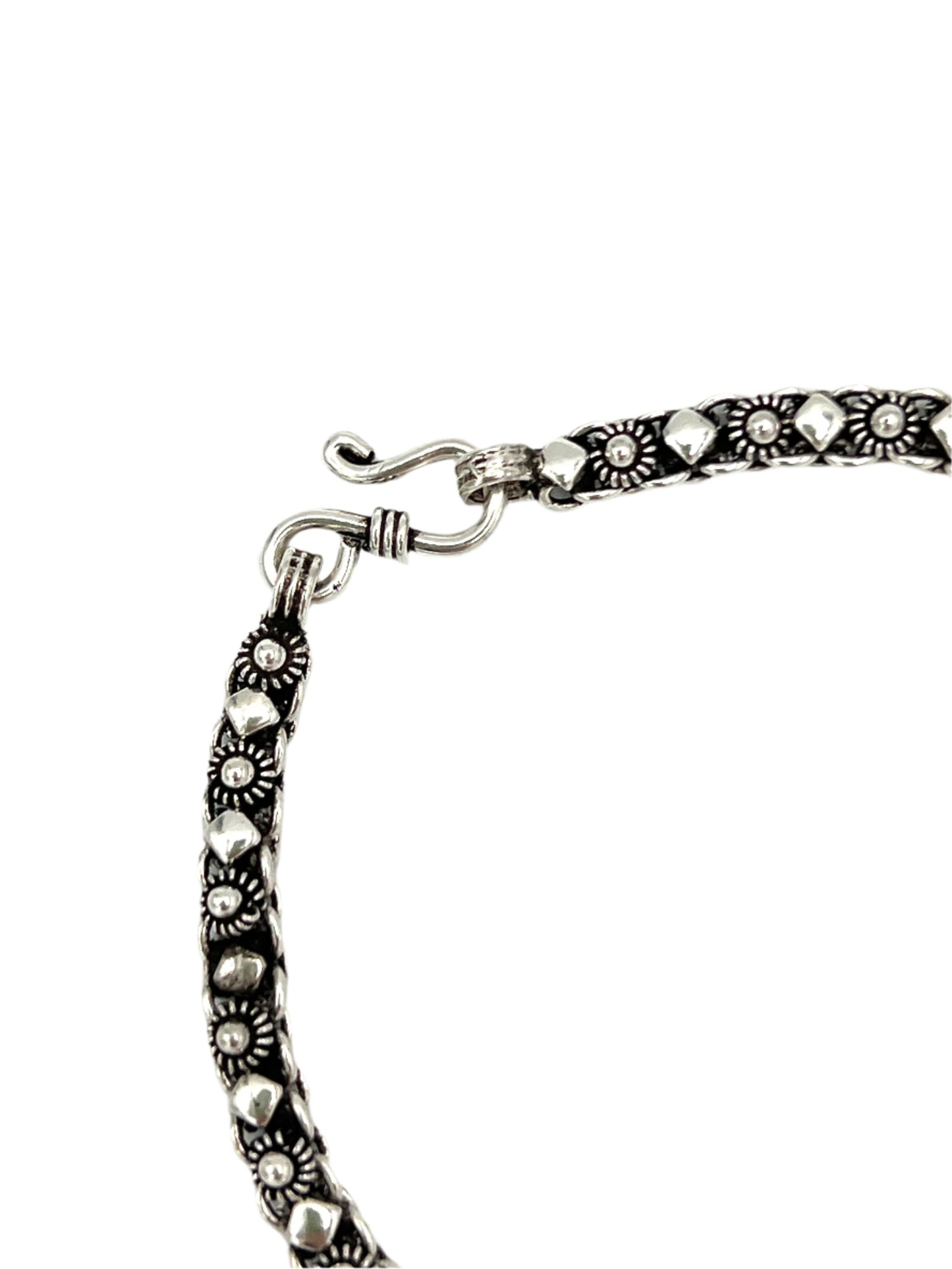 Sterling Silver Thai Cable Chain Bracelet