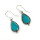 Sterling Silver Turquoise Earrings
