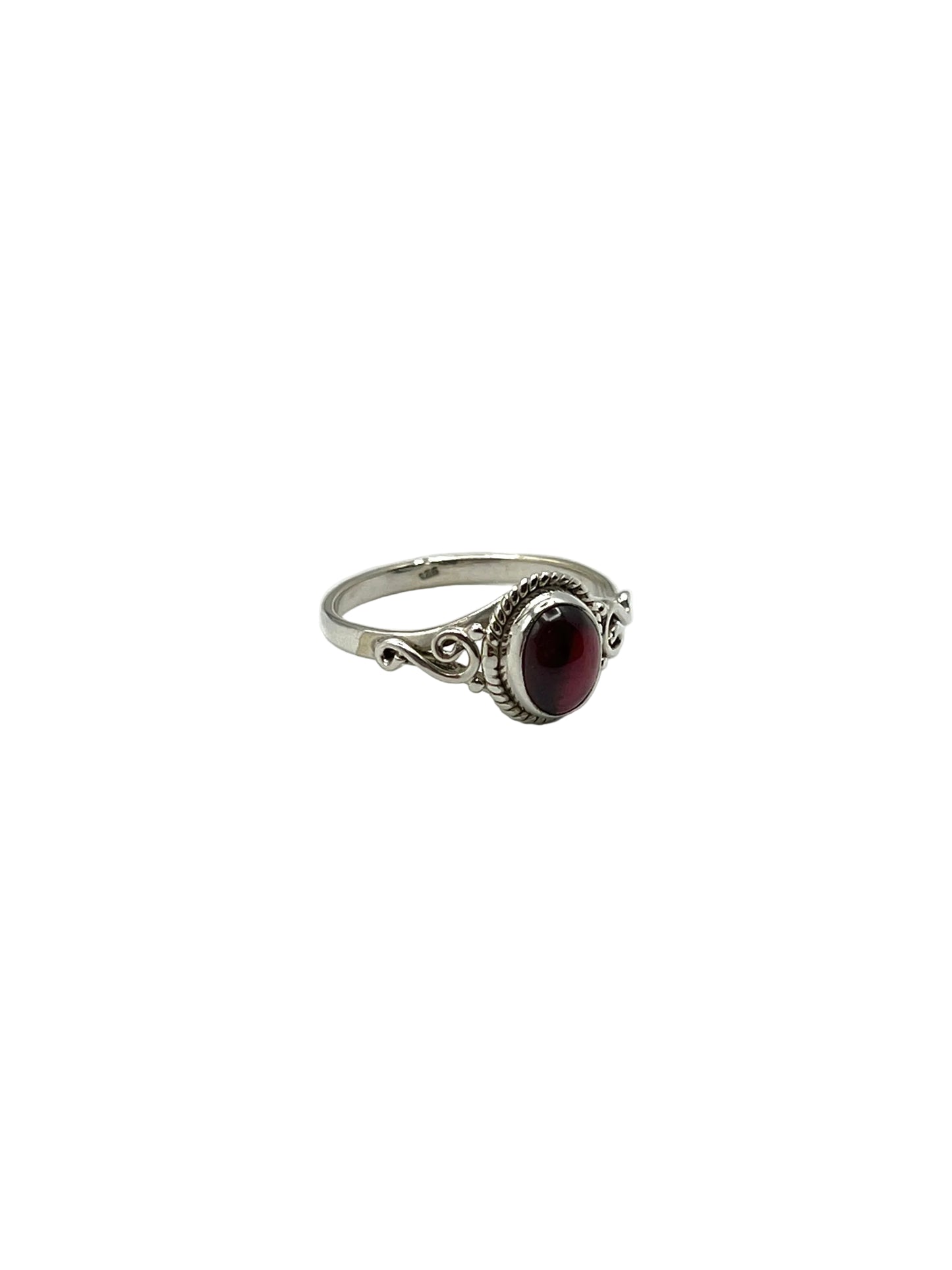 Swirl Gemstone Rings