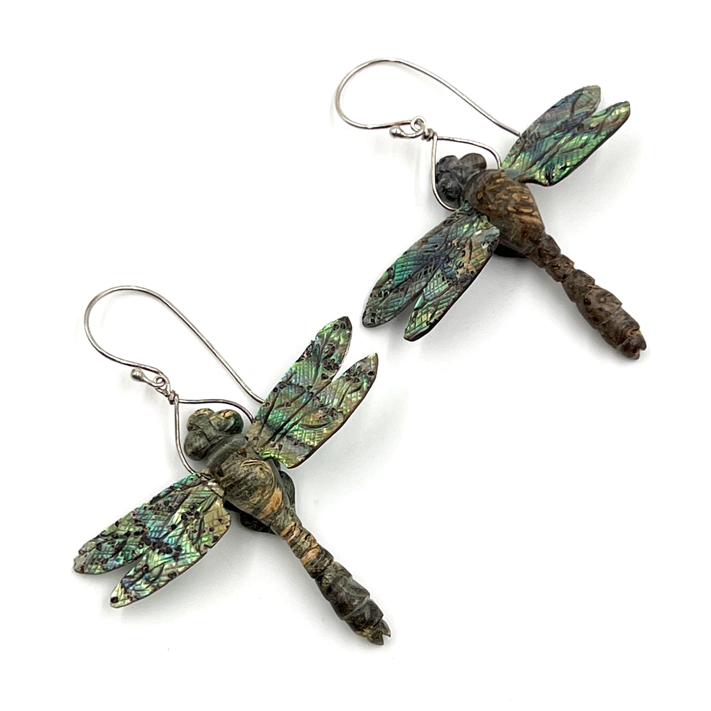 Sterling Silver Dragonfly Earrings