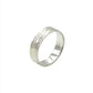 Sterling Silver Etched Band Ring