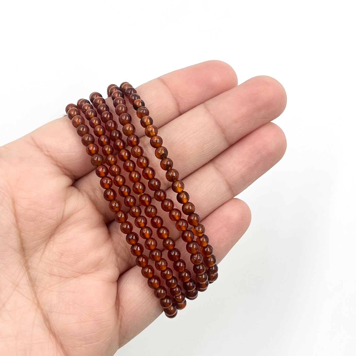 Stretchy Stone Bracelets 4mm