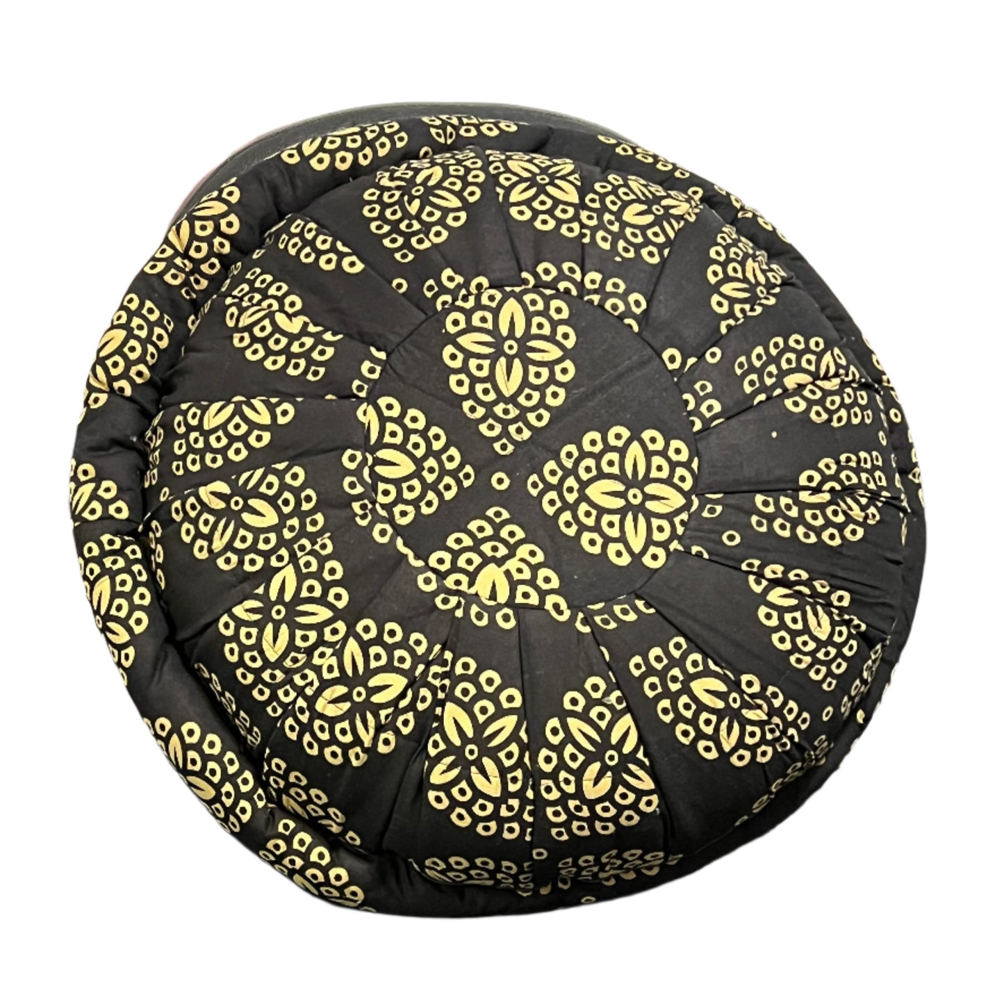 Black Batik Floor Pillows | 3 Sizes