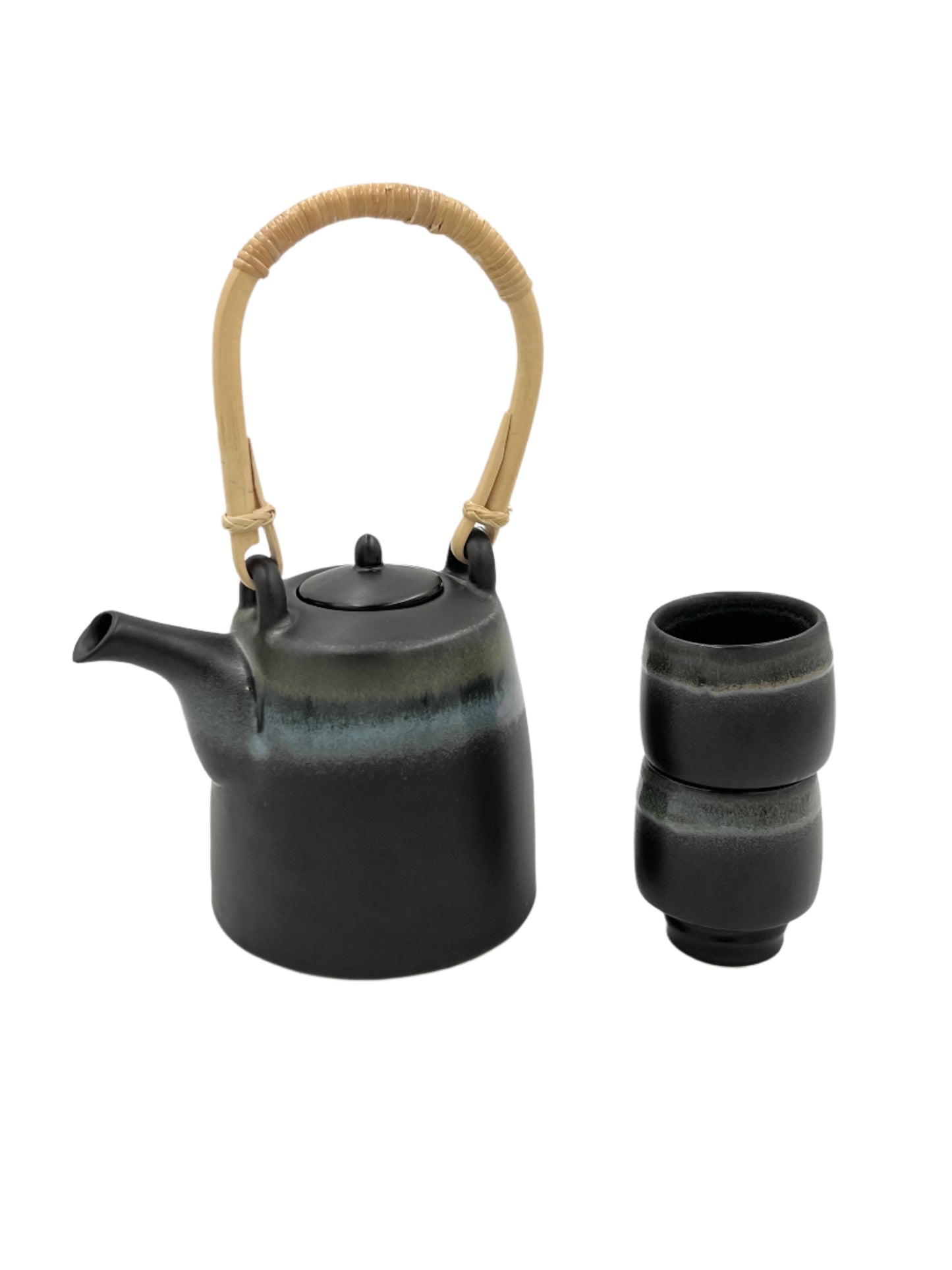 Ceramic Glazed Tea Pot Set