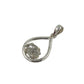 Silver Herkimer Diamond Pendants