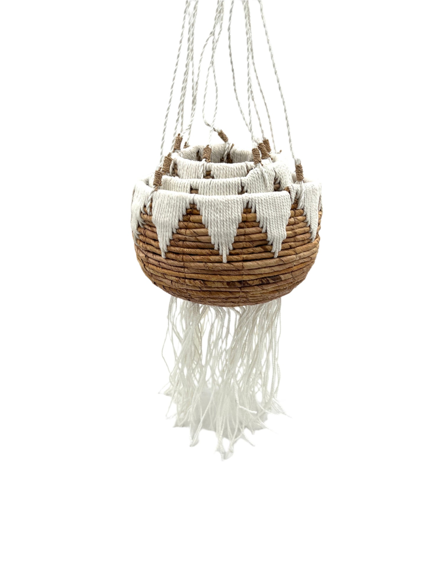 Banana Leaf Hanging Plant Basket Sets