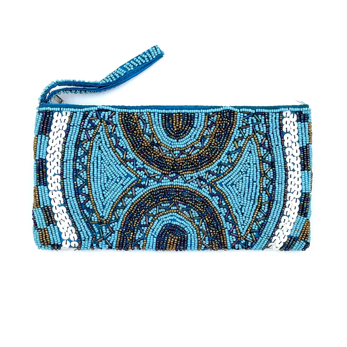 Bali Beaded Turquoise Purse