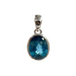 Swiss Blue Topaz Pendants