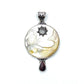 Sterling Silver Mother of Pearl Mermaid Pendants
