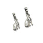 Silver Cat Pendants