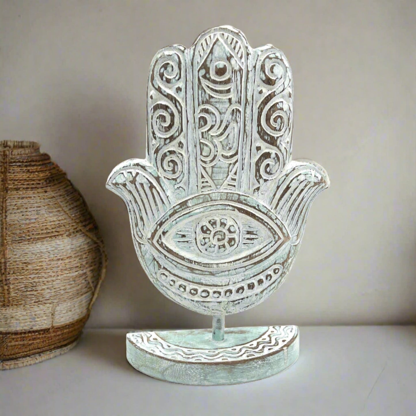 Hamsa Hand Sculpture