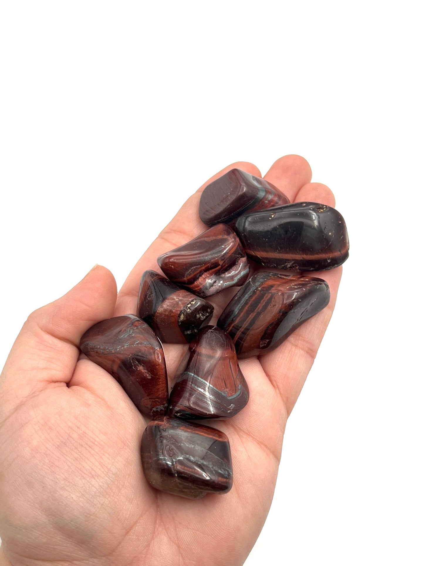 Red Tigers Eye Tumbles