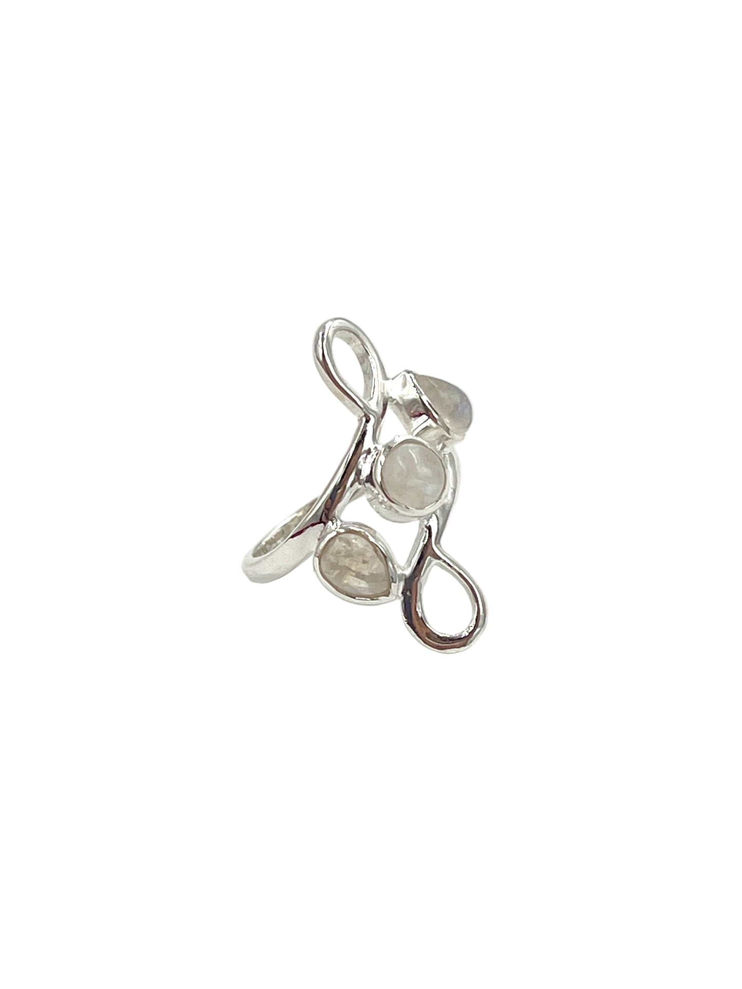 Loop Moonstone Ring