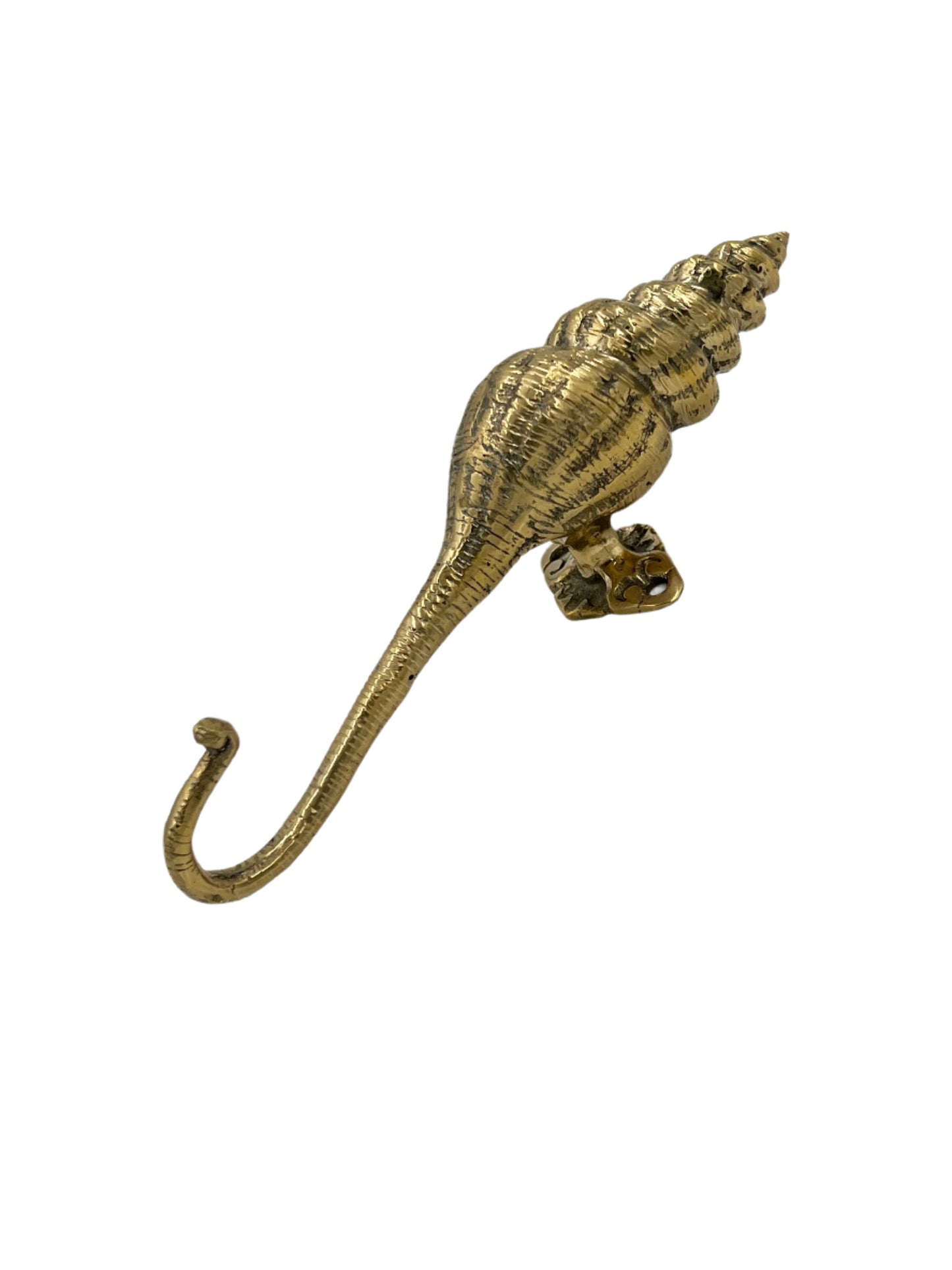 Bronze Spiral Shell Wall Hook