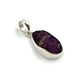 Raw Purpurite Teardrop Pendants