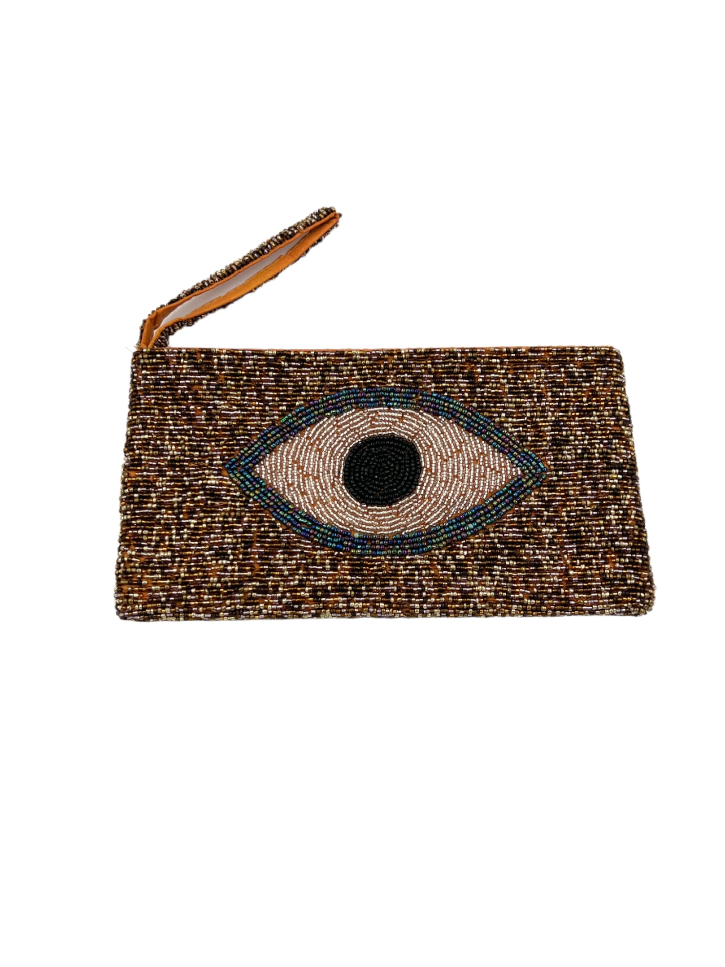 Beaded Evil Eye Purse