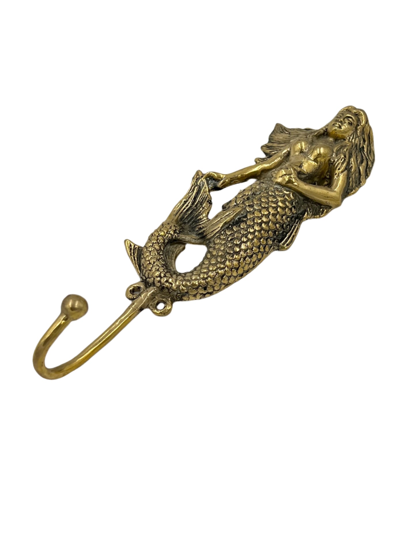 Bronze Mermaid Wall Hook