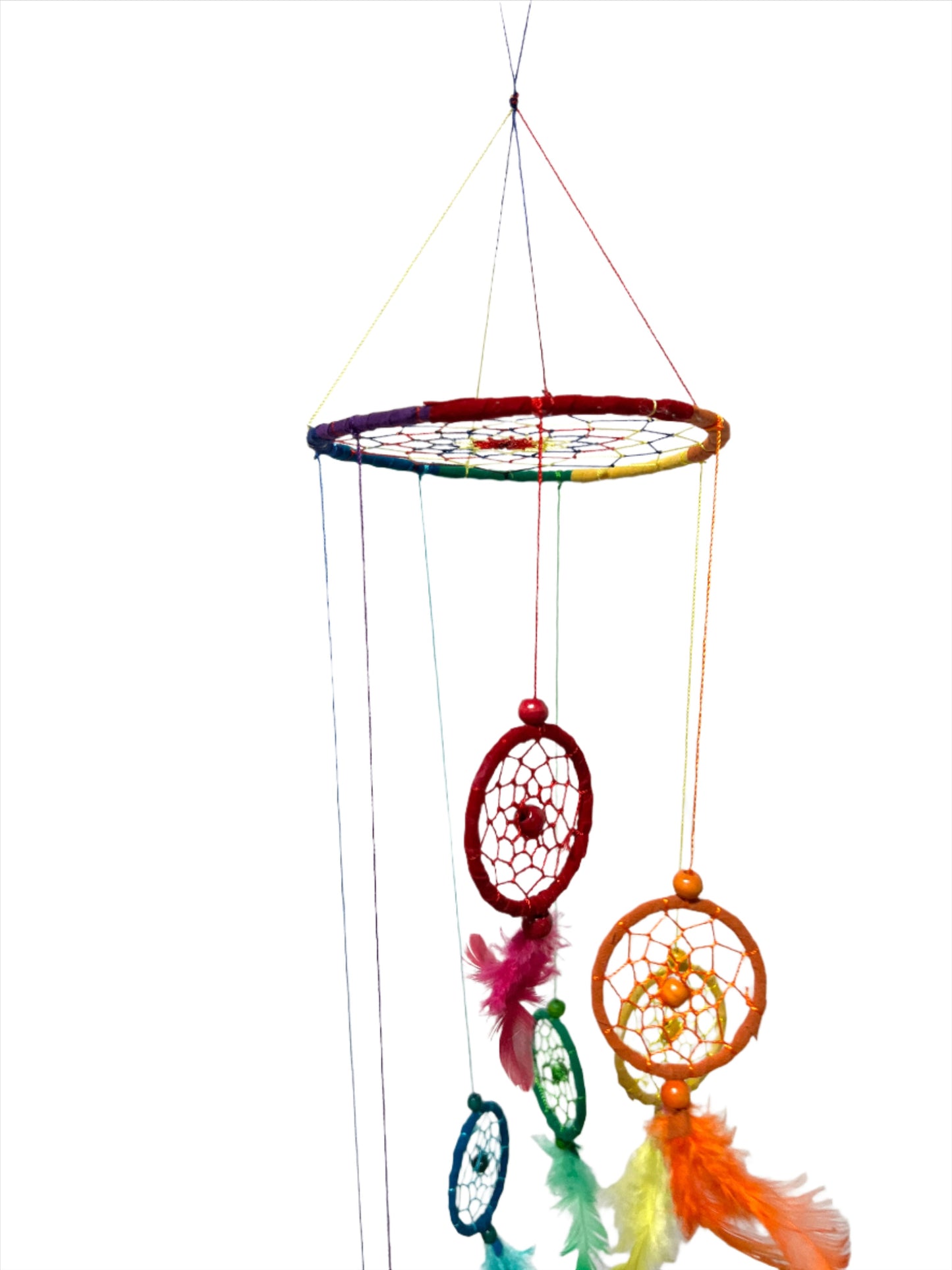 Dream Catcher Rainbow Mobile