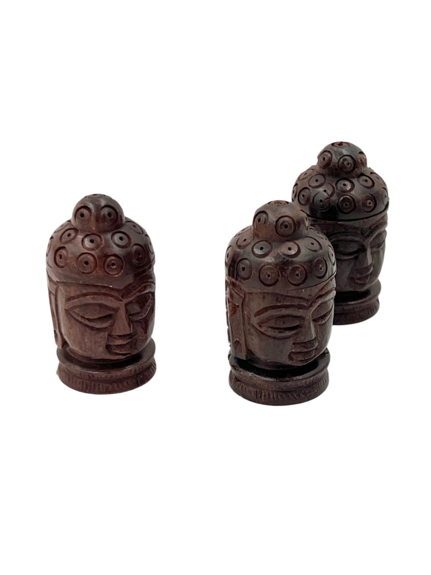 Small Rosewood Buddha Boxes