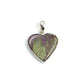 Sterling Silver Stichtite Freeforms Pendants