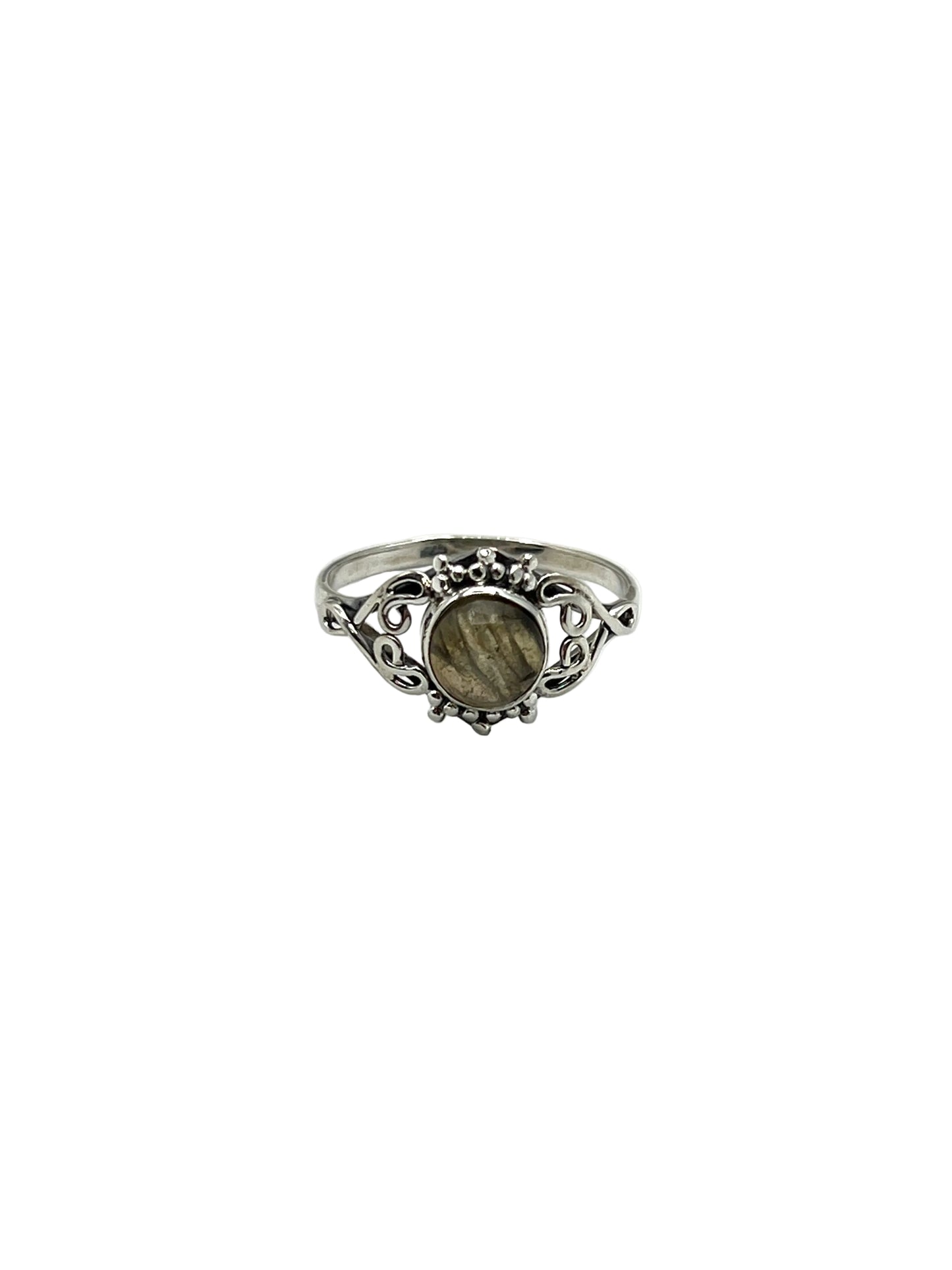 Swirl Filigree Gemstone Rings